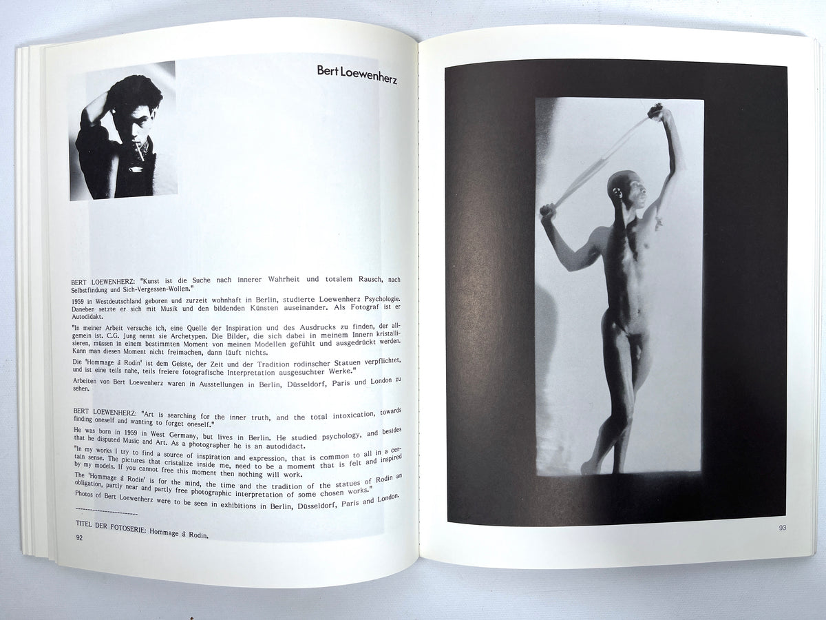 Das MännerFoto Buch, Trifolium, 1985, Very Good softcover.