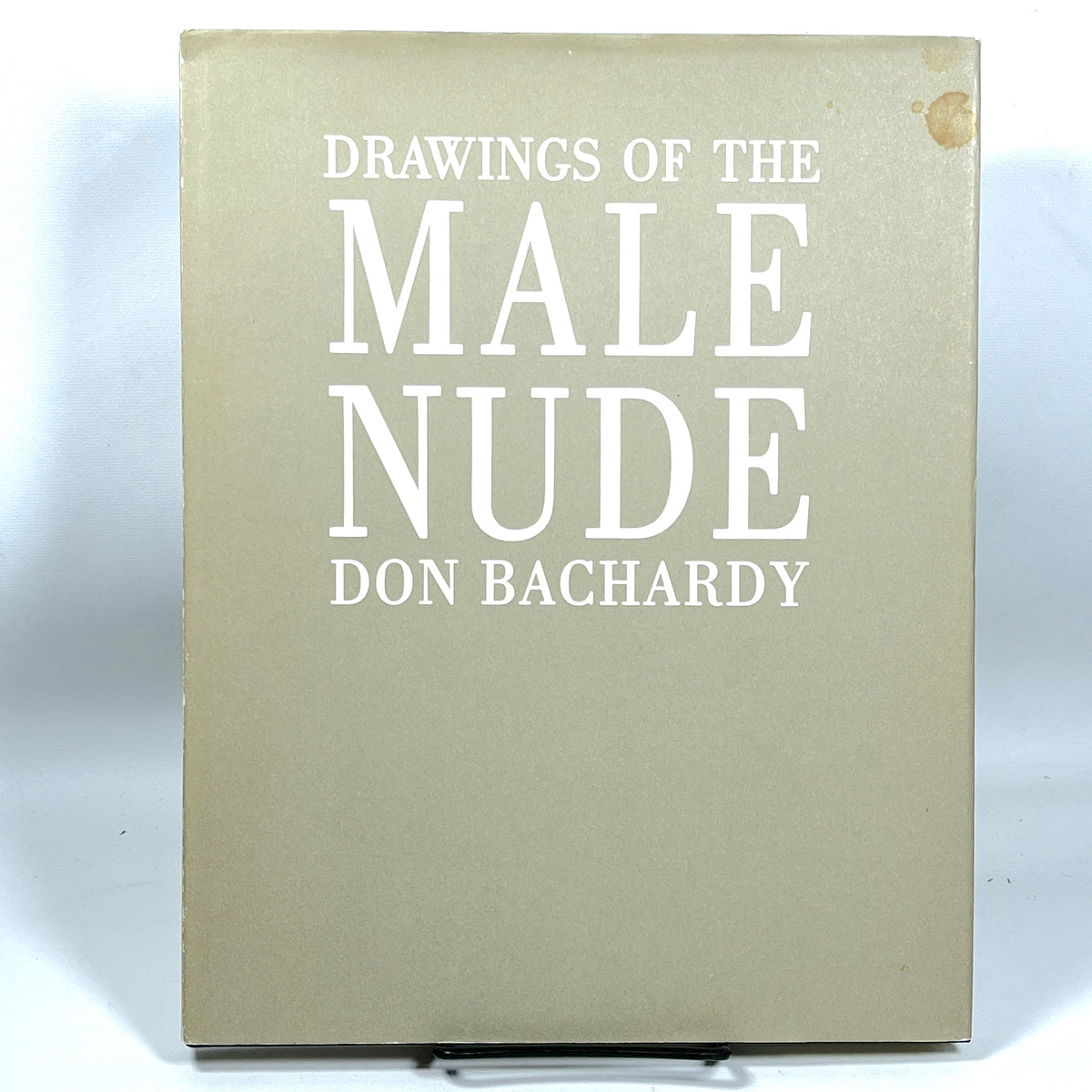 Don Bachardy, Drawings of the Male Nude, Twelvetress Press, 1985, Near Fine hardcover w/dust jacket.