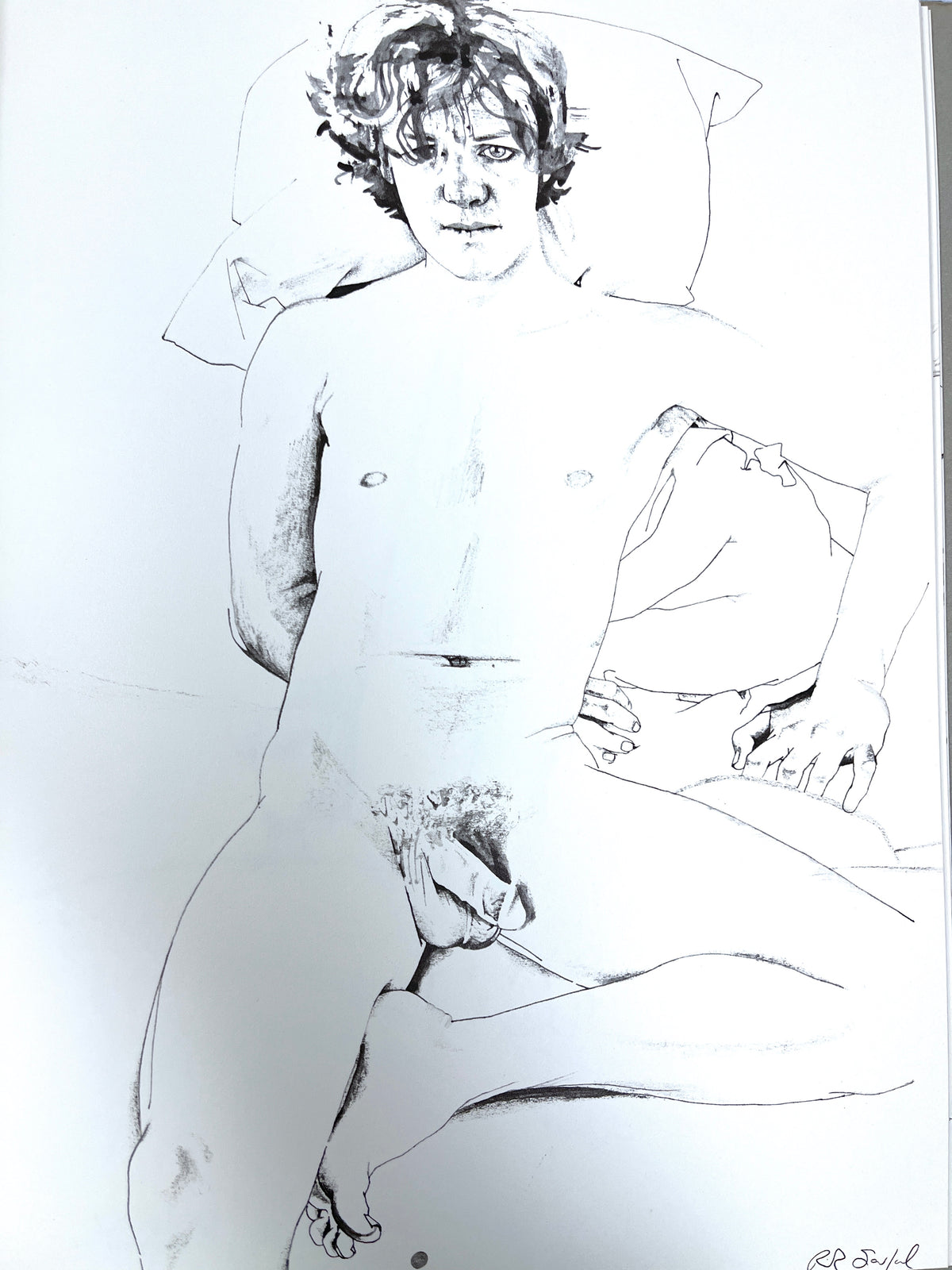 Don Bachardy, Drawings of the Male Nude, Twelvetress Press, 1985, Near Fine hardcover w/dust jacket.
