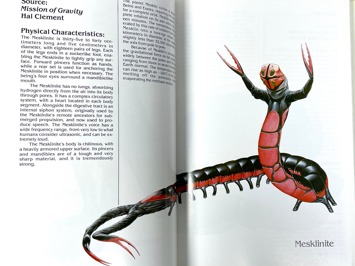 Barlowe's Guide to Extraterrestrials, Workman Publishing, 2nd Ed, 1987, VG HC w/DJ