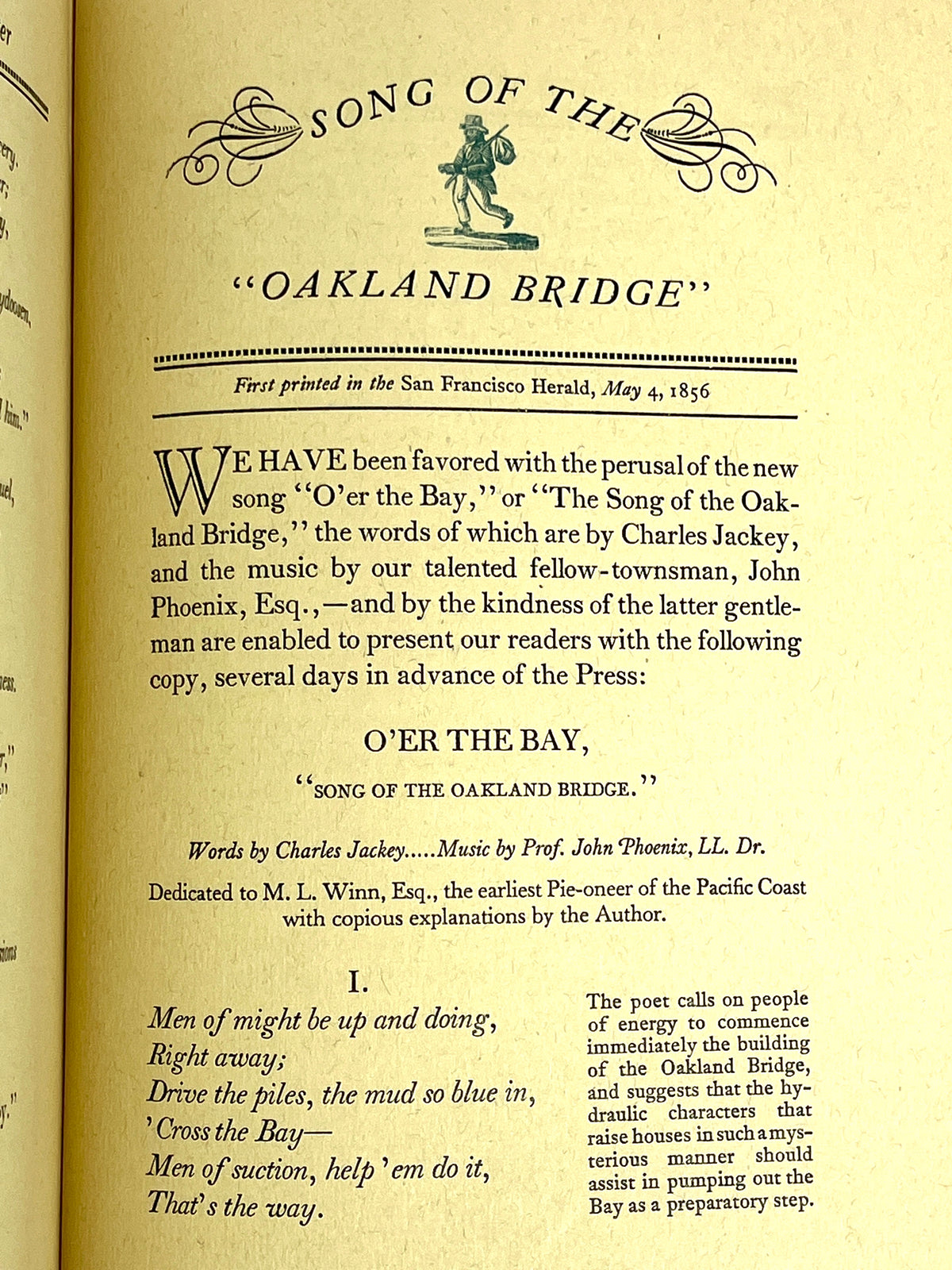 Phoenixiana: A Collection of the Burlesques & Sketches of John Phoenix, 1937, VG+ HC