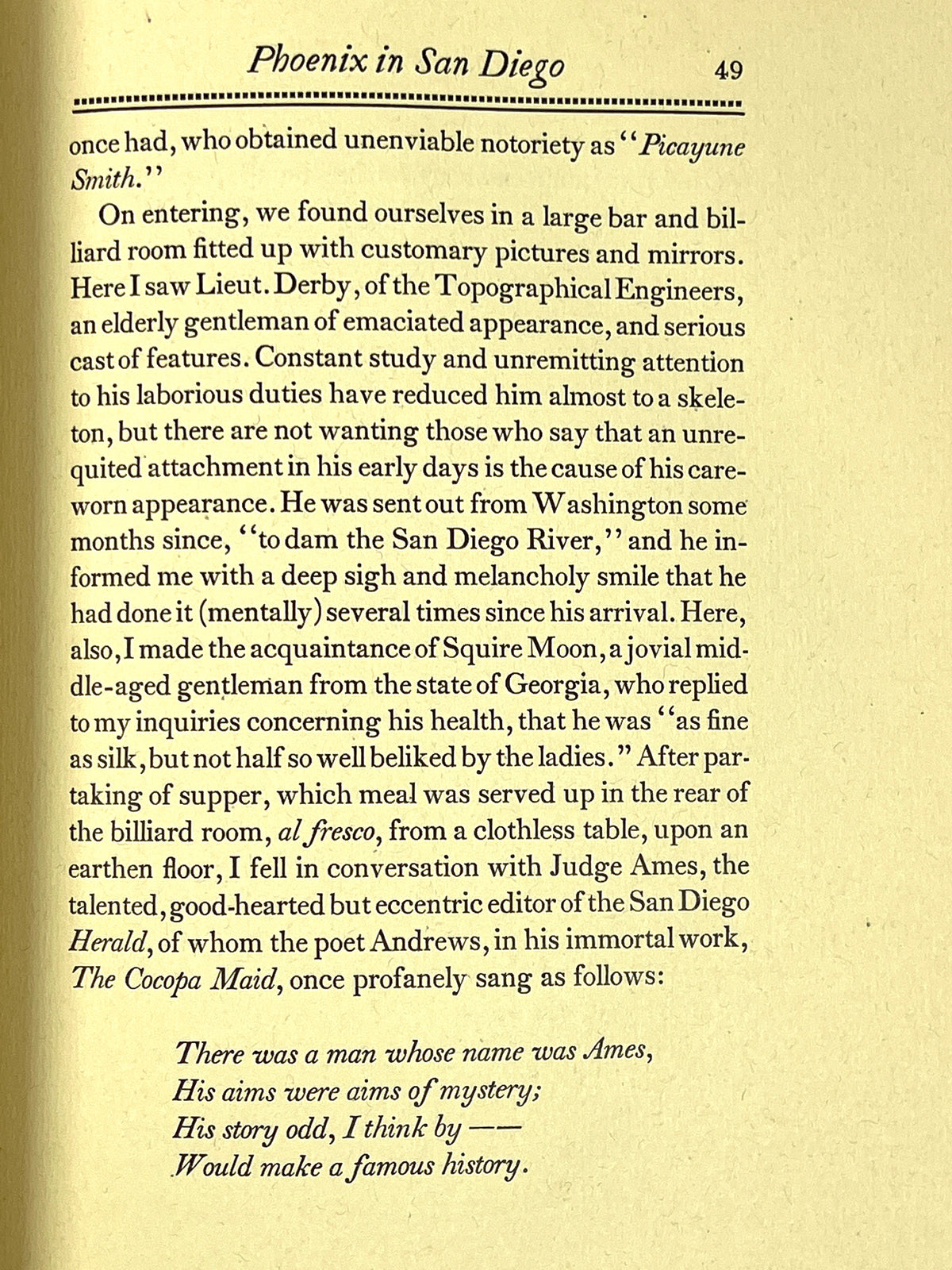 Phoenixiana: A Collection of the Burlesques & Sketches of John Phoenix, 1937, VG+ HC
