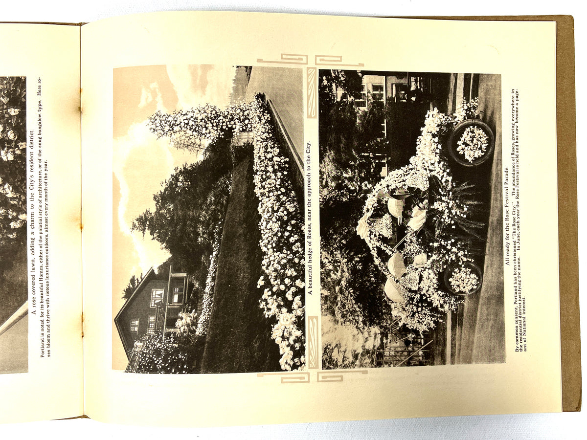 Portland Oregon: The Rose City, J K Gill Co, Very Good+ staplebound, ephemera