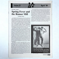 FTM, Issue #27, April '94, Near Fine staplebound, LGBT interest ephemera