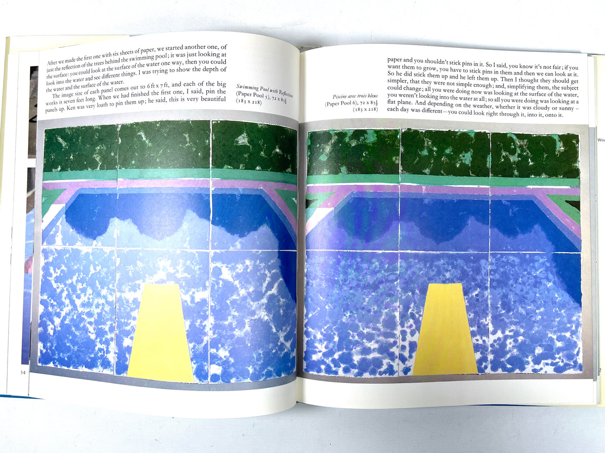 David Hockney, Paper Pools, Harry N Abrams, 1980, Very Good+ hardcover w/dust jacket