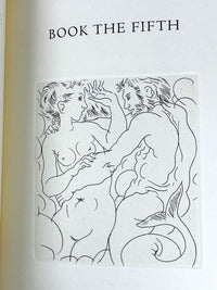 Ovid Metamorphoses in Fifteen Books, Illus. Hans Erni, 1958, SIGNED 2x, NF HC w/DJ & slipcase.