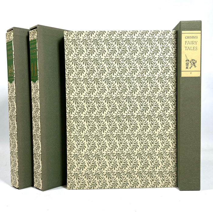 Brothers Grimm, Grimm's Fairytales, 3 vols., Illus. Lucille Corcos, SIGNED, 1962, NF HC w/slipcase.
