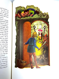 Brothers Grimm, Grimm's Fairytales, 3 vols., Illus. Lucille Corcos, SIGNED, 1962, NF HC w/slipcase.