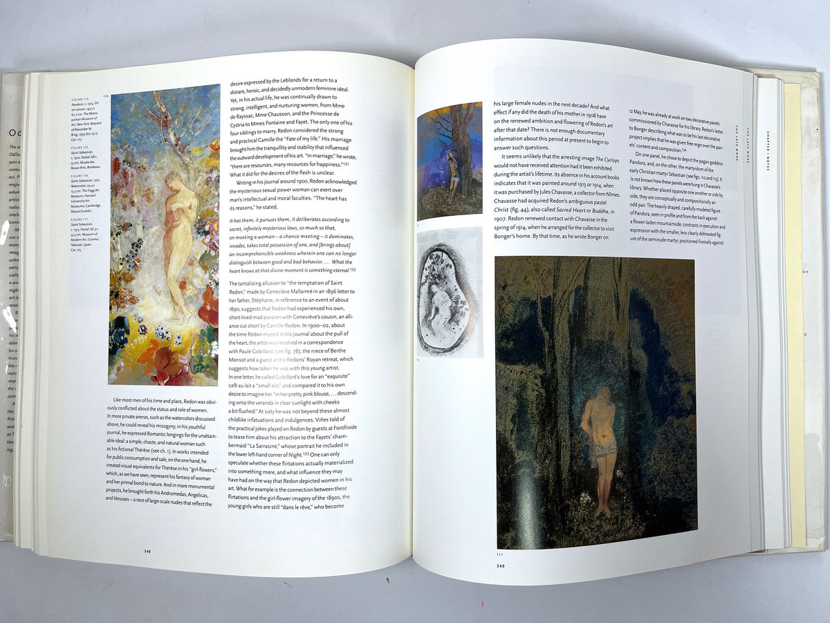 Odilon Redon, Douglas W. Druick, catalog, 1994, Very Good + HC, Very Good + DJ
