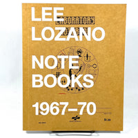 Lee Lozano: Notebooks, 1967-70, Second Printing, 2017, Very Good+ softcover