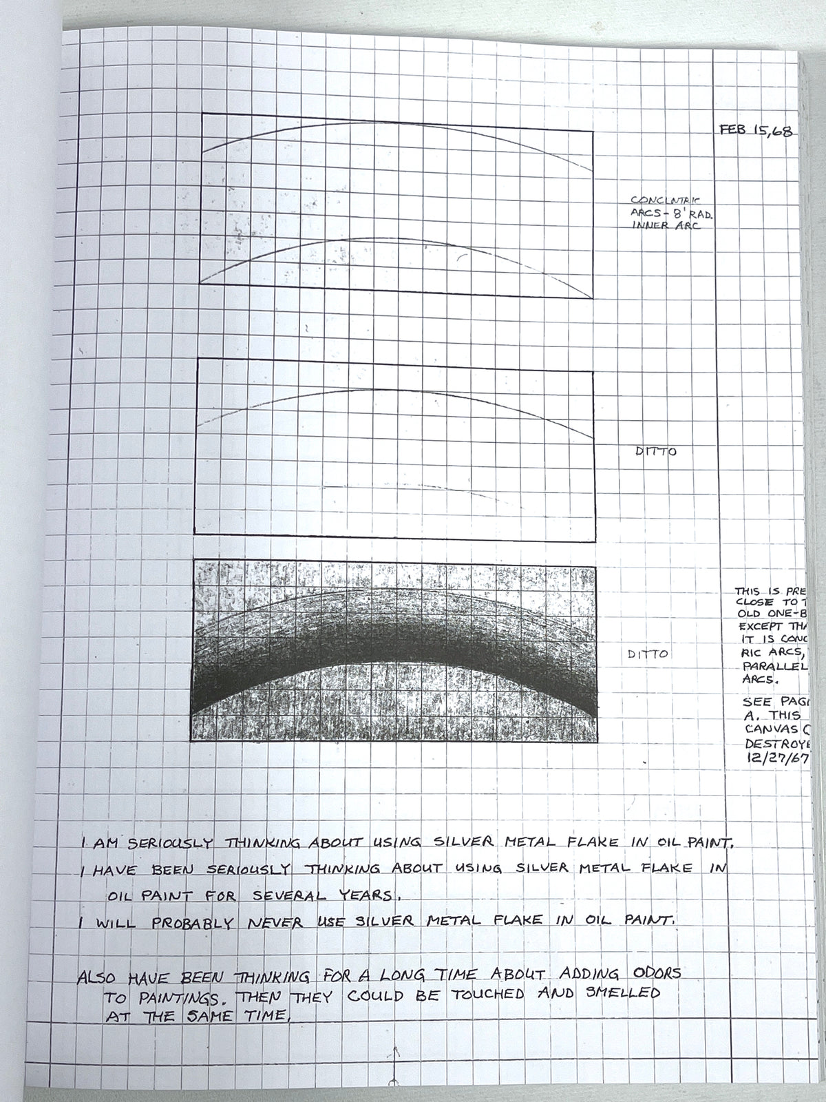 Lee Lozano: Notebooks, 1967-70, Second Printing, 2017, Very Good+ softcover