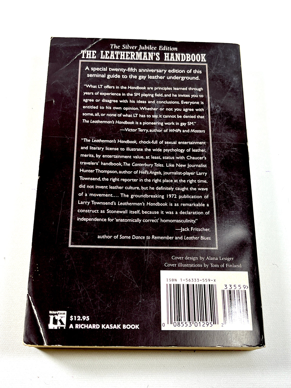 The Leatherman's Handbook, The Silver Jubilee Edition, 1st Ed Thus, 1997, VG softcover