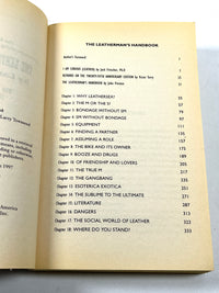 The Leatherman's Handbook, The Silver Jubilee Edition, 1st Ed Thus, 1997, VG softcover