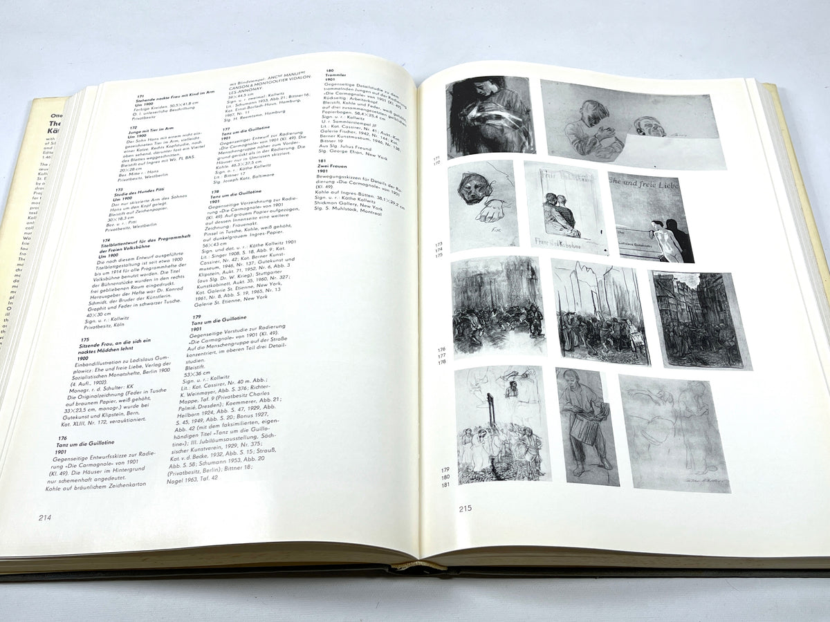 Otto Nagel, The Drawings of Kathe Kollwitz, 1972, Very Good- hardcover w/dust jacket