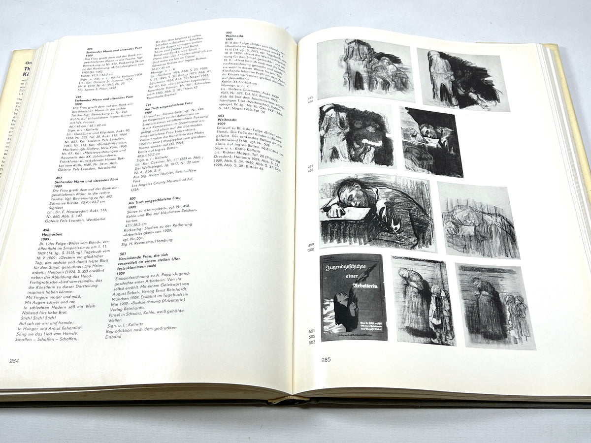 Otto Nagel, The Drawings of Kathe Kollwitz, 1972, Very Good- hardcover w/dust jacket