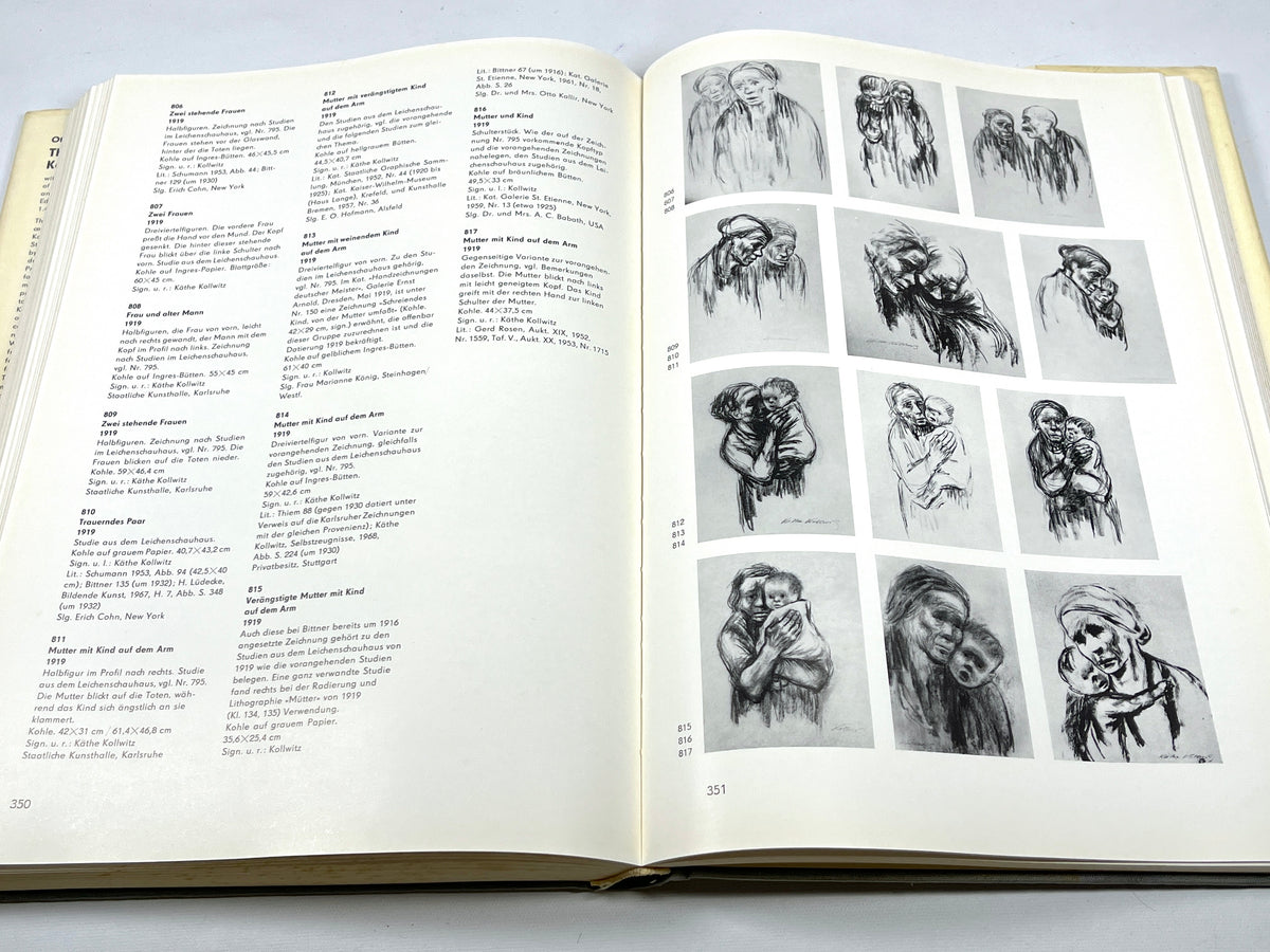 Otto Nagel, The Drawings of Kathe Kollwitz, 1972, Very Good- hardcover w/dust jacket
