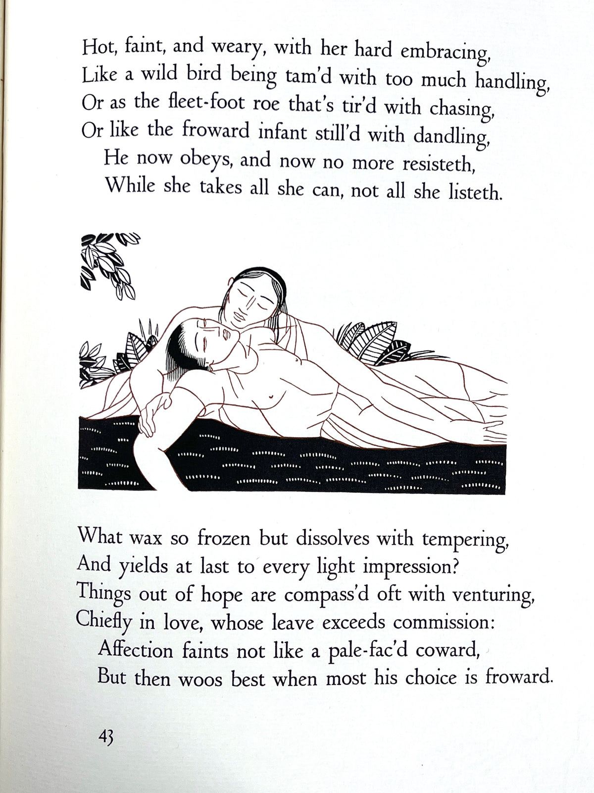 Shakespeare: Venus and Adonis, Rockwell Kent, 1931, SIGNED, Very Good HC w/slipcase