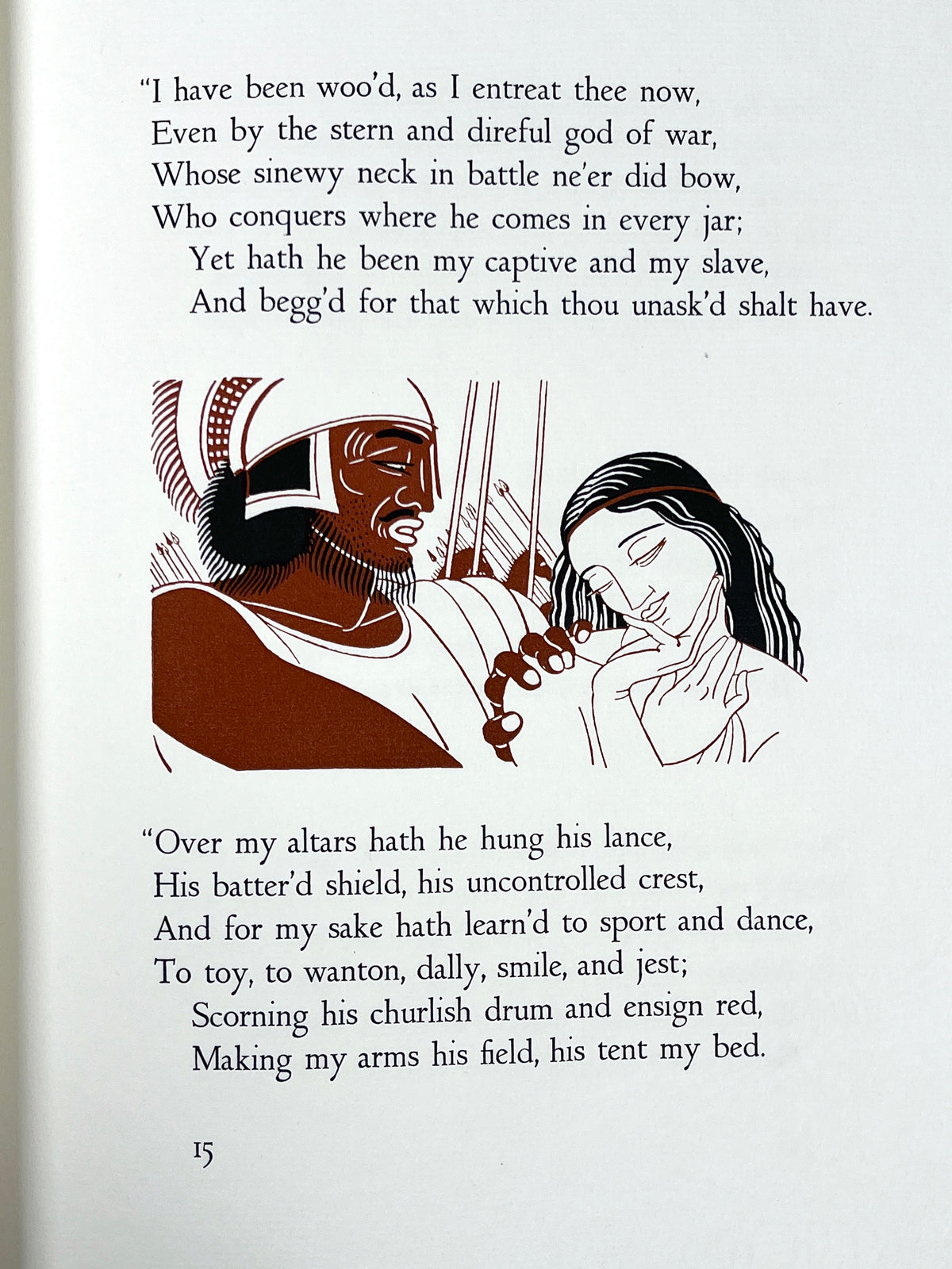 Shakespeare: Venus and Adonis, Rockwell Kent, 1931, SIGNED, Very Good HC w/slipcase