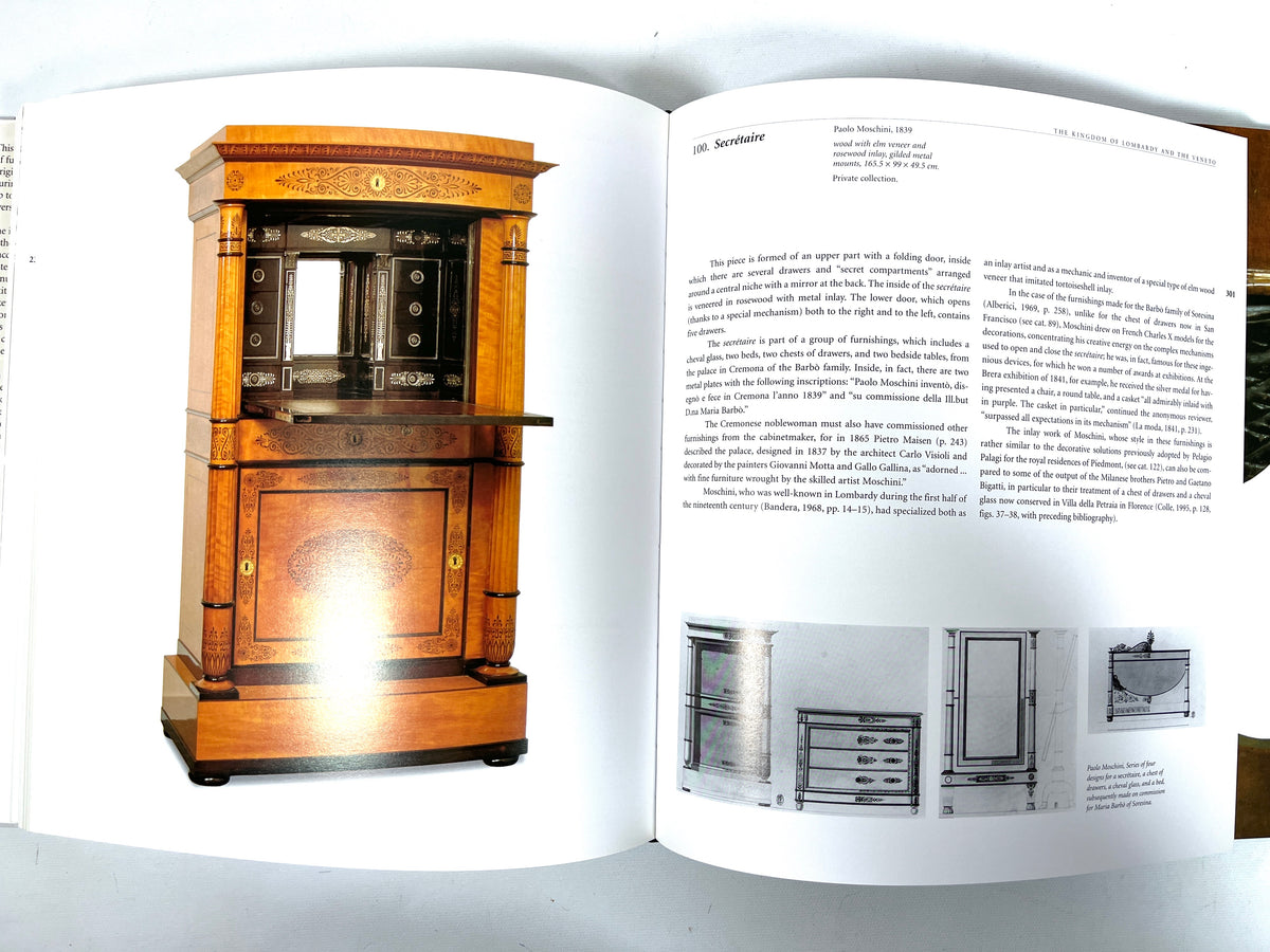 Italian Empire Furniture: Furnishings and Interior Design from 1800-1843; 1998, NF HC w/DJ
