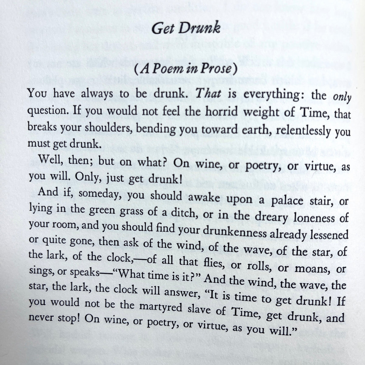 Artificial Paradise: On Hashish and Wine, Charles Baudelaire, 1971, Very Good SC