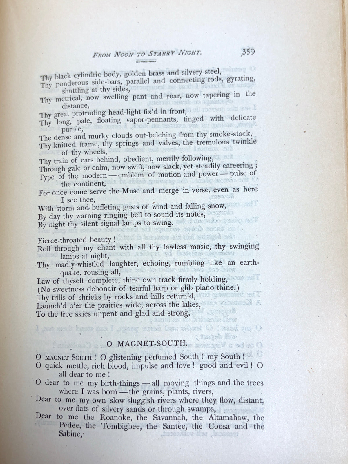 Walt Whitman, The Complete Poems & Prose of Walt Whitman, SIGNED, 1889 VG