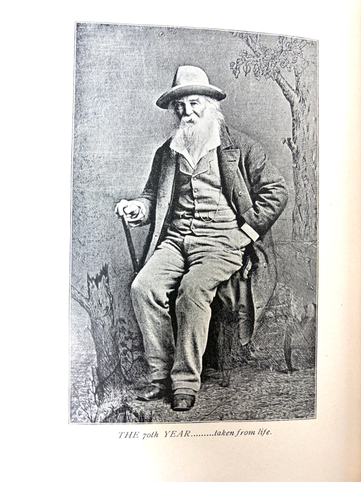 Walt Whitman, The Complete Poems & Prose of Walt Whitman, SIGNED, 1889 VG
