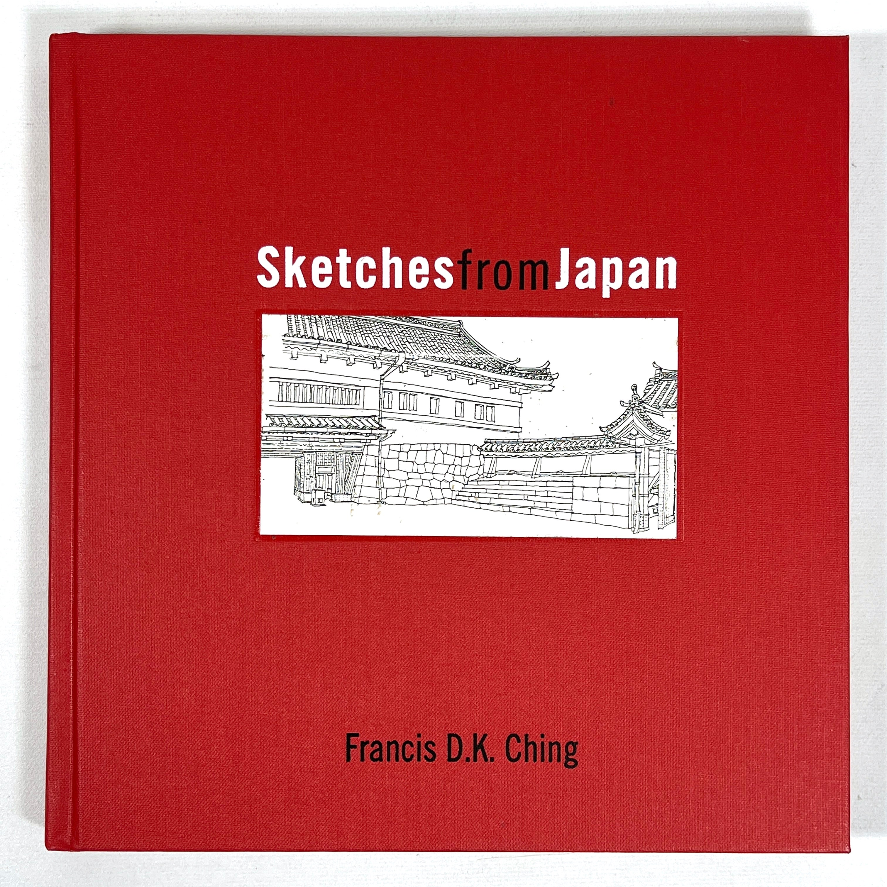 Sketches From Japan, Francis D.K. Ching, Tokyo, 2000, Near Fine