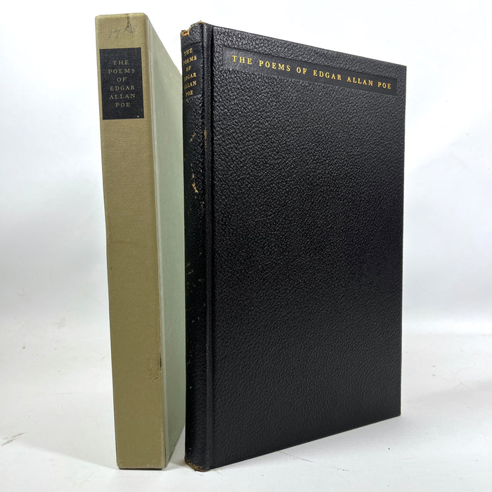 The Poems of Edgar Allan Poe, Hugo Steiner-Prag, 1943, SIGNED, VG HC w/slipcase.