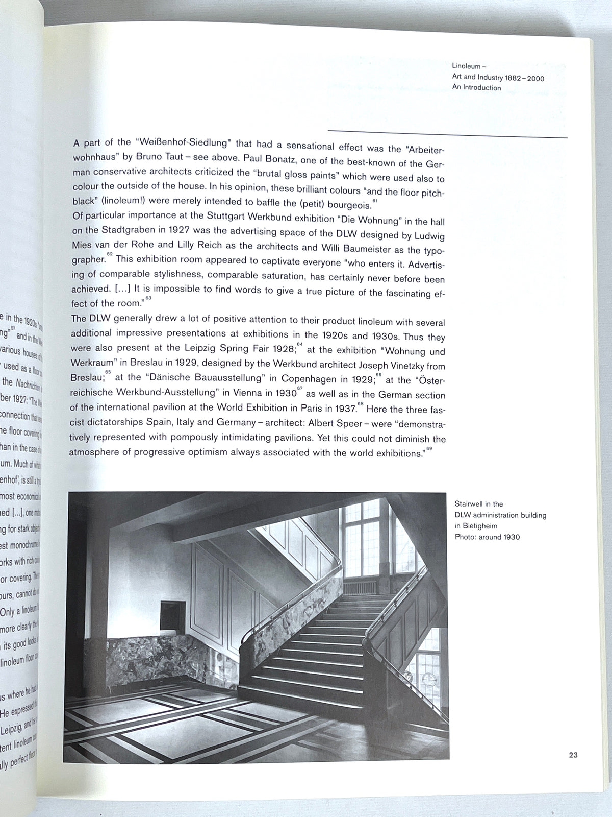 Linoleum: History, Design, Architecture, 1882-2000, Gerhard Kaldewei, 2000, NF HC