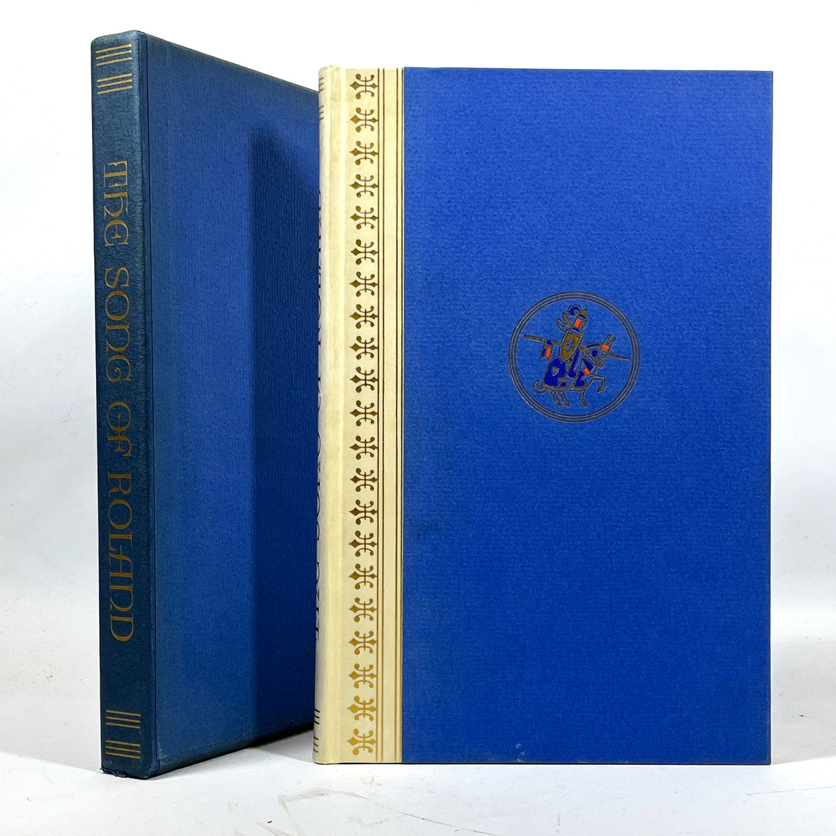 The Song of Roland, Charles Scott Moncrieff, Valenti Angelo, 1938, SIGNED VG+ HC w/slipcase.