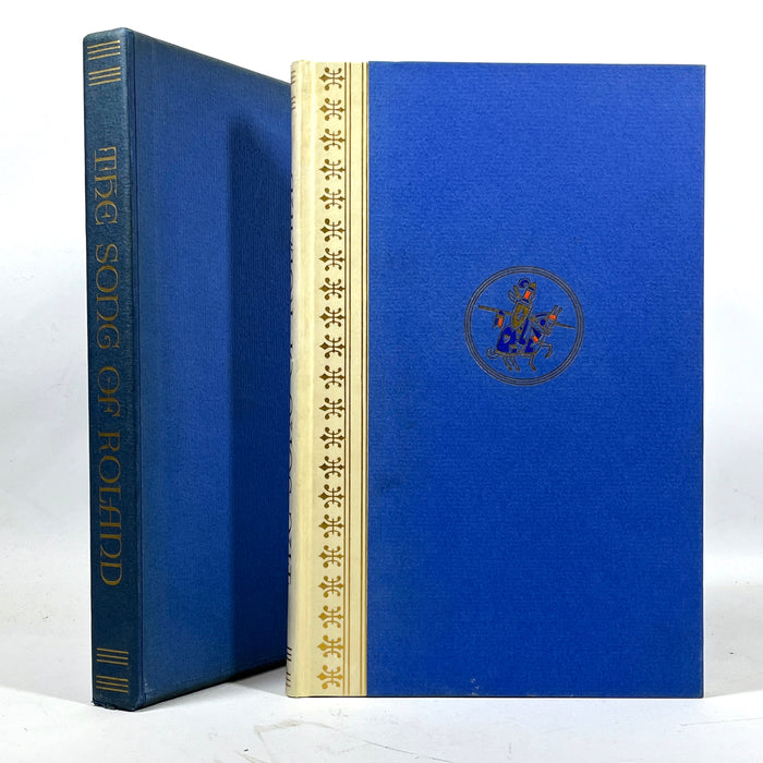 The Song of Roland, Charles Scott Moncrieff, Valenti Angelo, 1938, SIGNED VG+ HC w/slipcase.