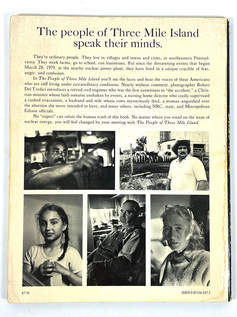 The People of Three Mile Island, Robert Del Tredici, 1980, Very Good softcover.