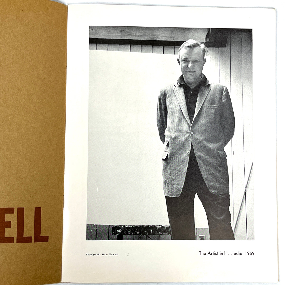 Robert Motherwell, Sidney Janis Gallery, RARE, 1961 exhibit catalog, Very Good staplebound.