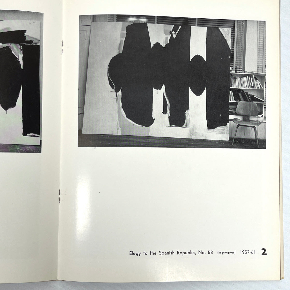 Robert Motherwell, Sidney Janis Gallery, RARE, 1961 exhibit catalog, Very Good staplebound.