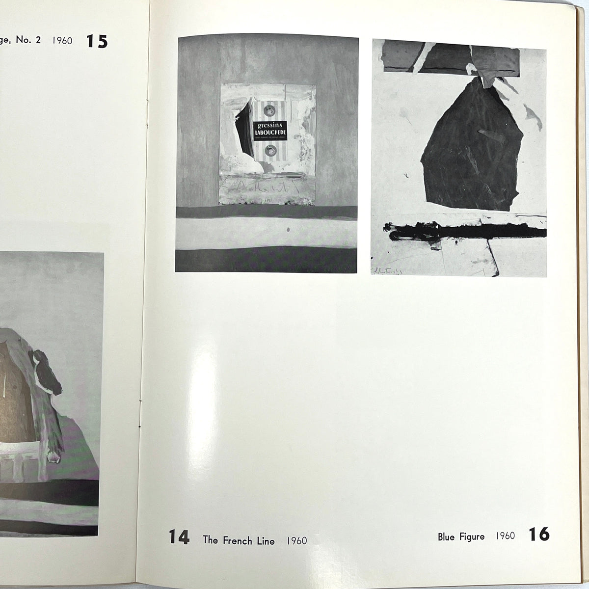 Robert Motherwell, Sidney Janis Gallery, RARE, 1961 exhibit catalog, Very Good staplebound.