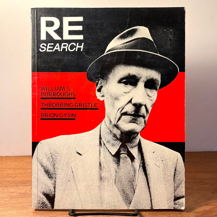 William S. Burroughs, Bryon Gysin, & Throbbing Gristle, Re/Search 4/5, 1982, SC