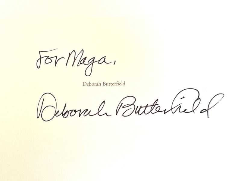 Deborah Butterfield, Robert Gordon, SIGNED by Butterfield, 2003, Fine w/VG DJ