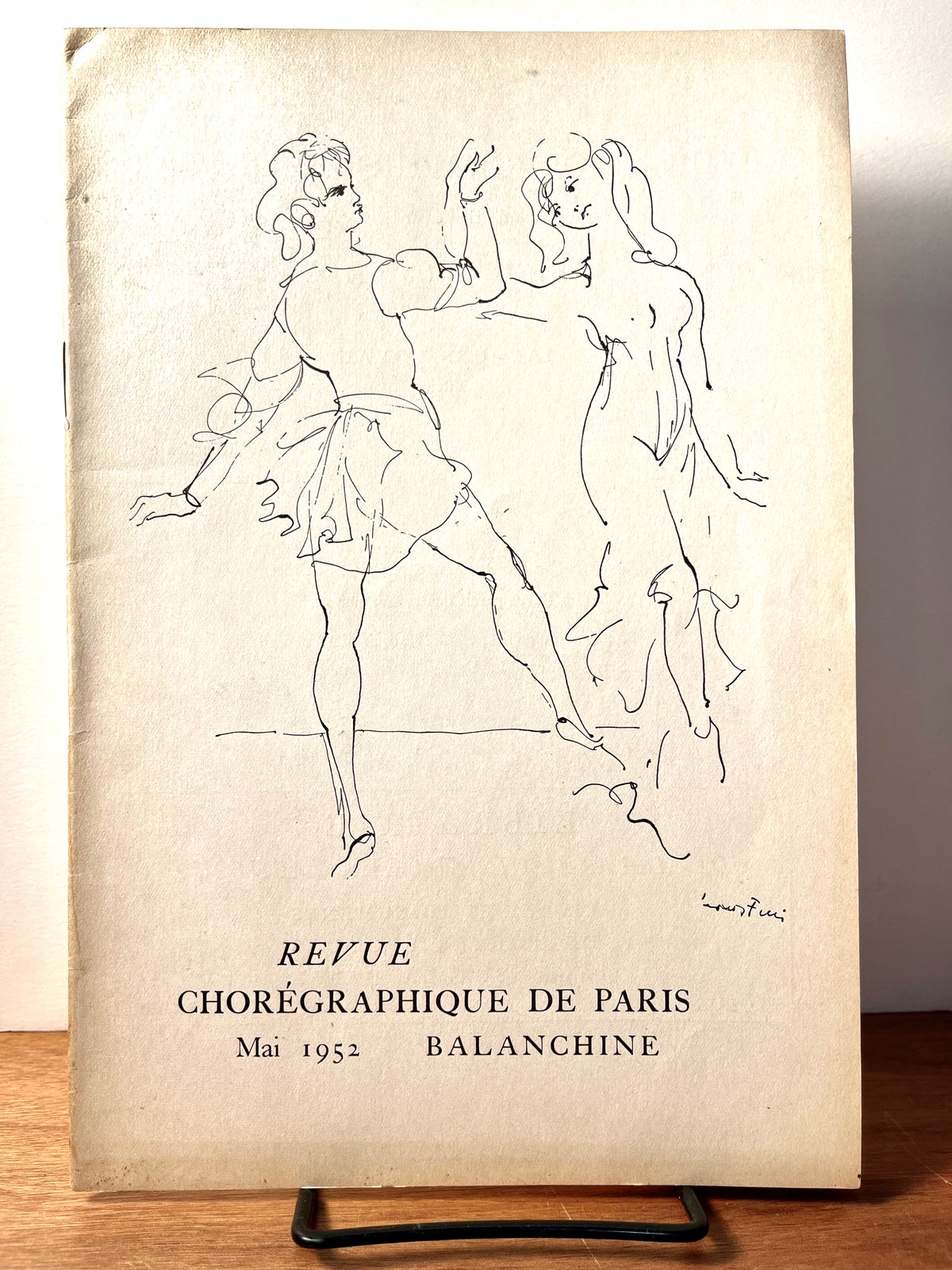 Hommage a Balanchine: Revue Choregraphique de Paris 1952, illust. Leonor Fini