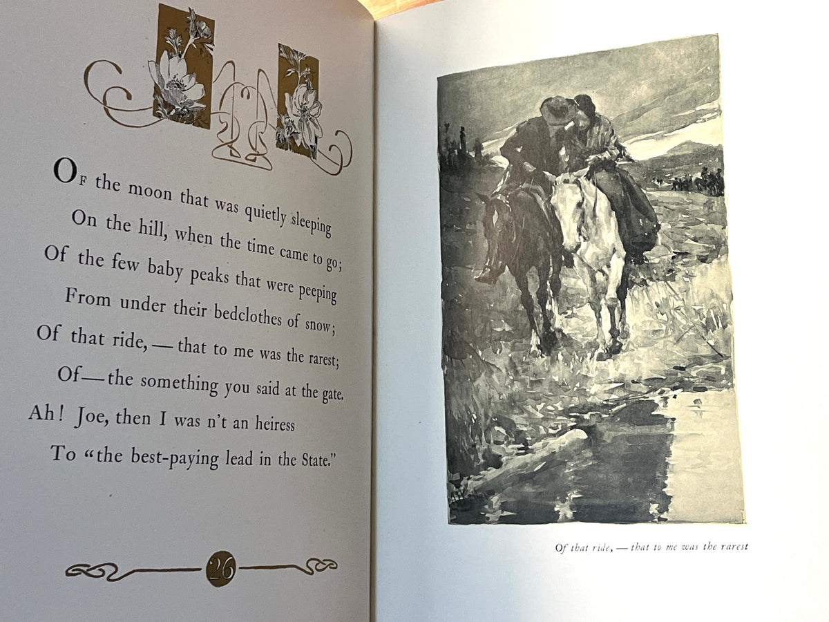 Bret Harte. Her Letter: His Answer & Her Last Letter. Pictured by Arthur I Keller. Good HC 1905.