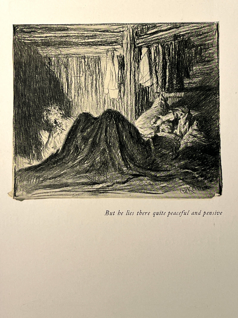 Bret Harte. Her Letter: His Answer & Her Last Letter. Pictured by Arthur I Keller. Good HC 1905.