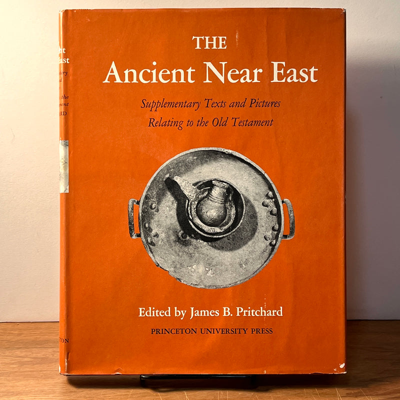 The Ancient Near East...Texts and Pictures Relating to the Old Testaments, 1969, HC, NF.