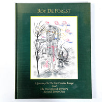 A Journey to the Far Canine Range ..., Roy De Forest, SIGNED w/sketch to Robert Bechtle