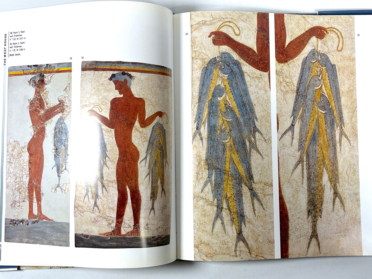 The Wall-Paintings of Thera, Kapon Editions, 1992, Very Good hardcover w/dust jacket