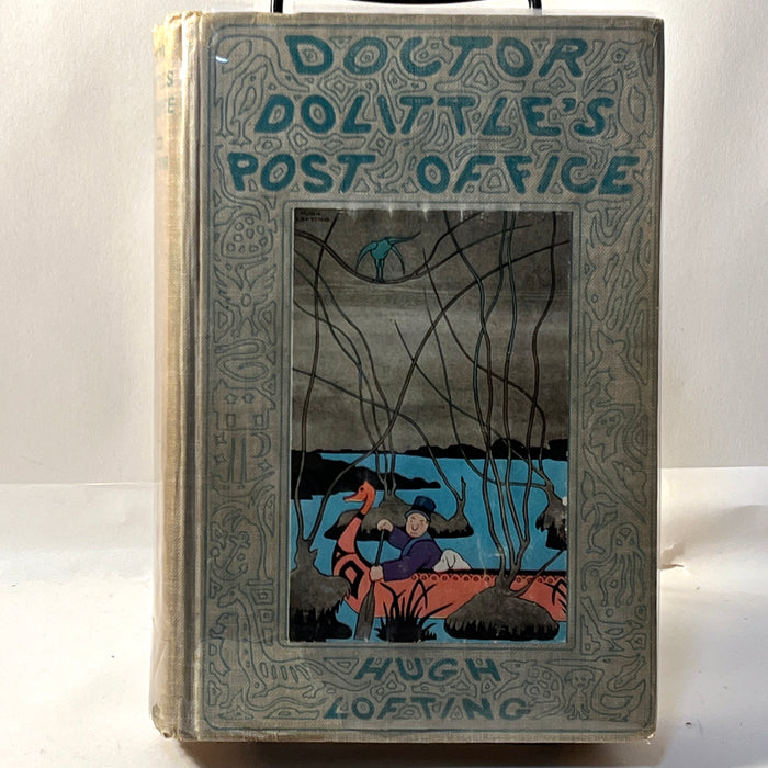 Doctor Dolittle's Post Office, Hugh Lofting, 1st Ed., 4th Print, 1924, HC, G, w/DJ.