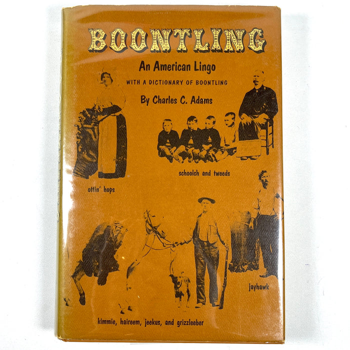 Charles C. Adams, Boontling: An American Lingo, University of Texas 1971, VG HC