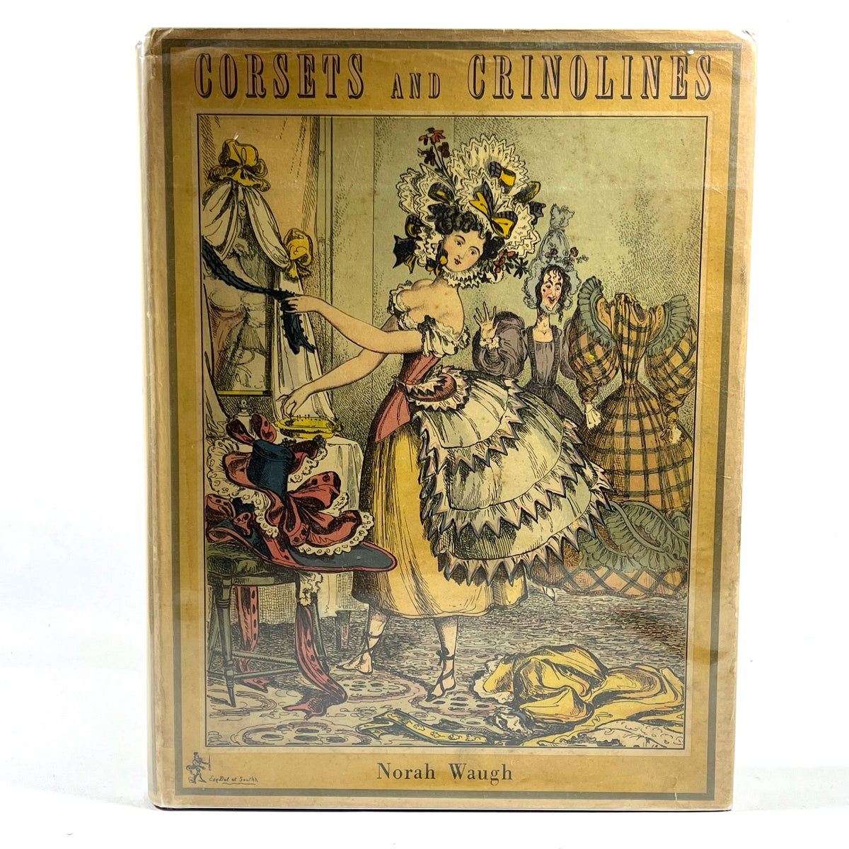 Norah Waugh, Corsets and Crinolines, B.T. Batsford 1954, Good hardcover