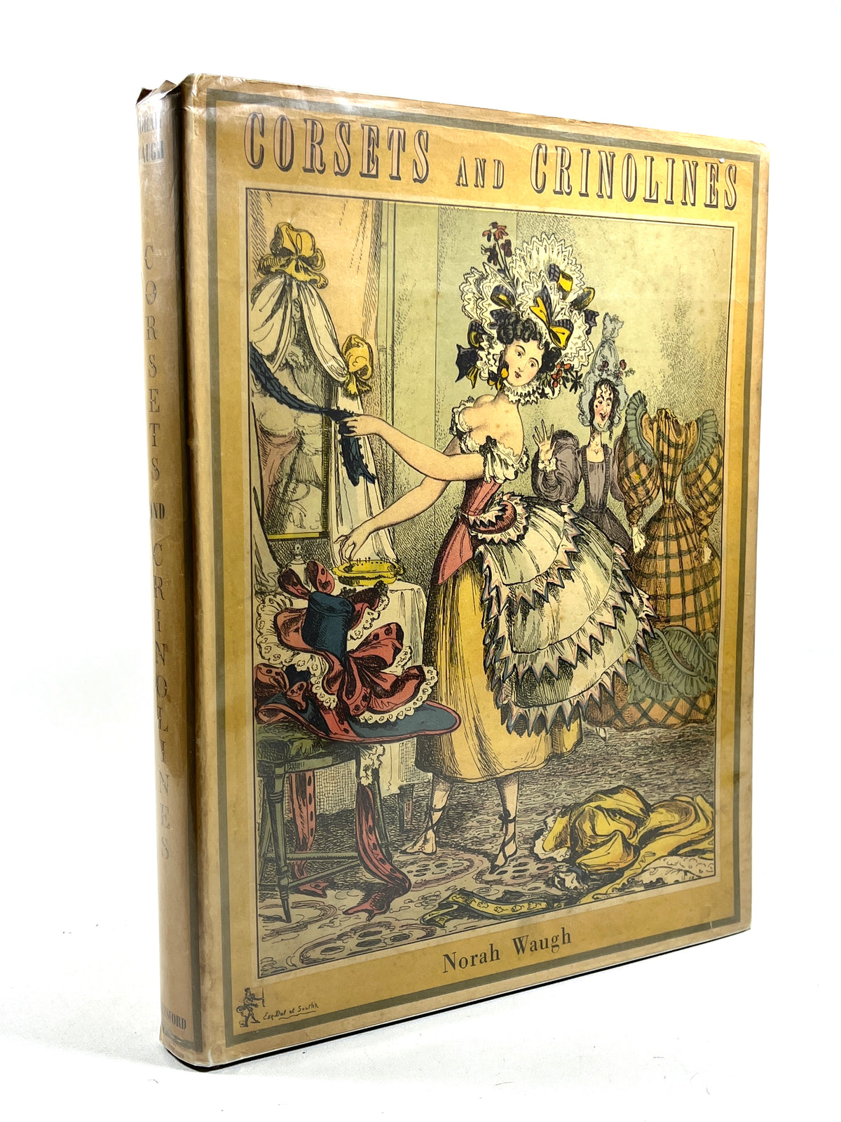 Norah Waugh, Corsets and Crinolines, B.T. Batsford 1954, Good hardcover