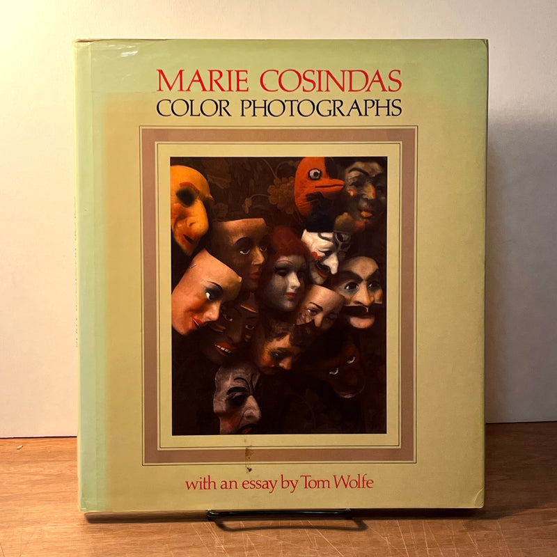 Marie Cosindas: Color Photographs, New York Graphic Society, First Edition, 1978, HC, VG.