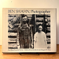 Ben Shahn Photographer: An Album from the Thirties, Margaret R. Weiss, Da Capo Press, New York, 1973, VG, HC