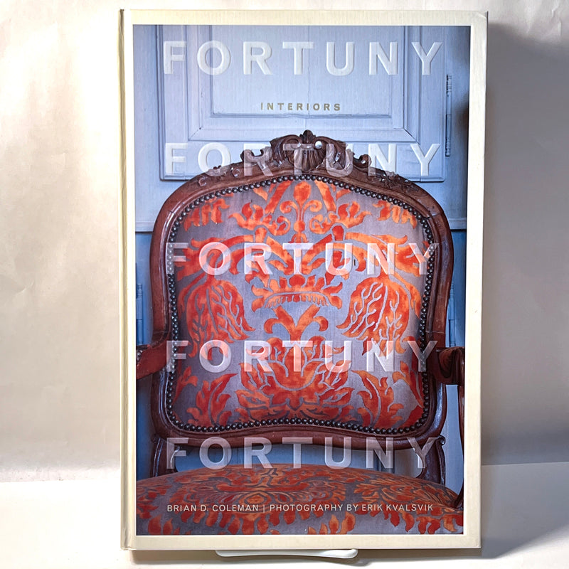 Fortuny Interiors, Brian Coleman, Erik Kvalsvik, 2012, 1st Ed., Fine Catalogue